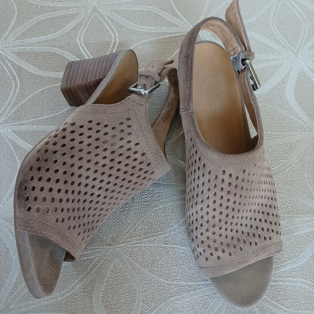 Franco Sarto Suede Sandals